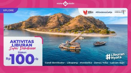 Nikmati Petualangan Seru di Destinasi Wisata Indonesia, Ada Diskon Rp100.000. (Foto: MNC Media)