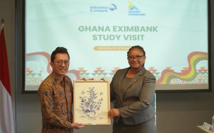 Ghana Export-Import Bank Pelajari Inovasi dan Strategi Indonesia Eximbank dalam Pembiayaan Ekspor