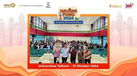 MNC Sekuritas-KB Valbury Ajak Mahasiswa Universitas Telkom Melek Investasi Reksa Dana (Foto mnc media)