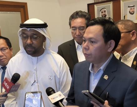 Ketua DPD RI Temui Dubes UEA, Bahas Kerja Sama dan Investasi di Indonesia