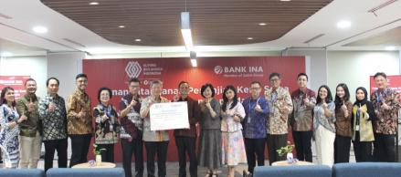 Bank Ina (BINA) Resmi Jadi Bank Penyimpan Dana Margin (FOTO:Dok BINA)
