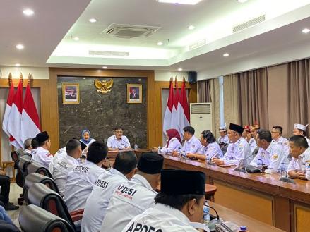 Budiman Sudjatmiko Temui APDESI, Bahas Data Kemiskinan hingga Bansos. (Foto: Raka/MNC Media)