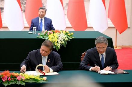 RI-China Teken Kesepakatan Blue Economy, Ini Sektor yang Dikerjasamakan. Foto: MNC Media.