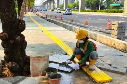 SIG (SMGR) Bantu Pemprov DKI Ciptakan Ruang Publik yang Inklusif dan Berkelanjutan (foto: MNC media)