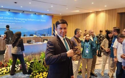 Begini Titah Erick Thohir ke Dirut Baru Garuda (GIAA). (Foto MNC Media)