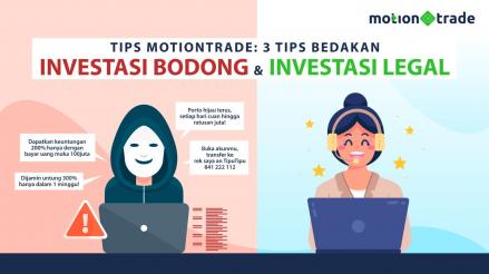 Tips MotionTrade: 3 Cara Bedakan Investasi Bodong dan Investasi Legal. (Foto: MNC Media)
