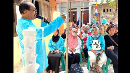 Pertamina Patra Niaga JBB Replikasi Bank Sampah Lampion di Kawasan Padat Penduduk. (Foto Istimewa)