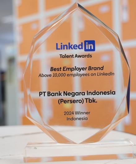 Jumlah Pengikut Linkedln BNI (BBNI) Capai 573 Ribu Orang (FOTO:Dok BNI)