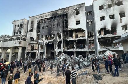 SWF Norwegia Sorot Peran Caterpillar dalam Invasi Israel di Gaza, Cabut Investasi. (Foto: Anadolu Agency)