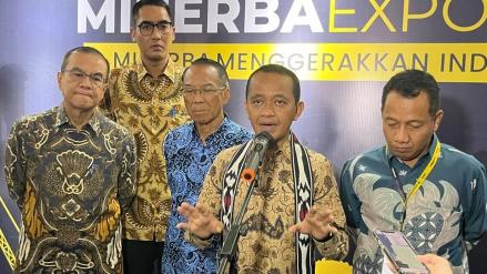 Bahlil Bangga Sektor Minerba Jadi Tulang Punggung PNBP, Ini Buktinya. (Foto Atikah/MPI)