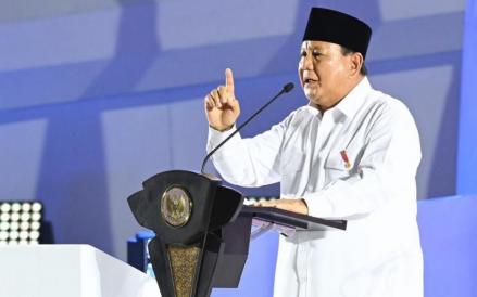 Prabowo Sebut RI Disegani Negara Lain, Buah Kerja Keras Pemimpin Sebelumnya. Foto: MNC Media.
