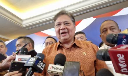 Airlangga Ungkap Judol Tarik Rp900 Triliun dari Kelas Menengah Bawah. (Foto: MNC Media)