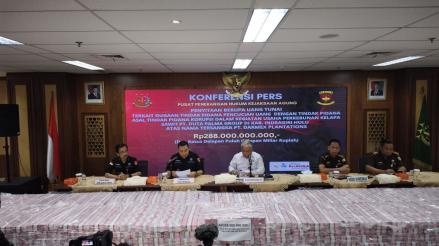 Kasus Korupsi Duta Palma Group, Total Uang Sitaan Mencapai Rp1,4 Triliun. (Foto: Irfan Maruf/MNC Media)