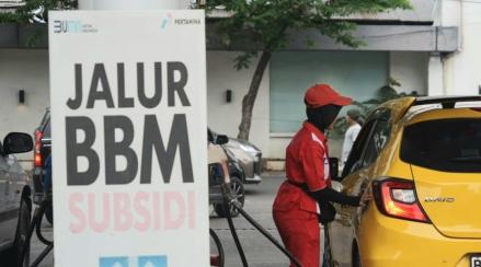 Subsidi dan Kompensasi Sedot APBN Rp10,7 Triliun, Konsumsi Pertalite Bengkak (foto mnc media)
