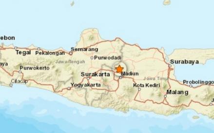 BMKG membeberkan penyebab gempa bumi Magnitudo 3,9 yang terjadi di Kabupaten Ngawi, Jawa Timur. (BMKG)