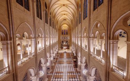 Renovasi Katedral Notre-Dame Paris Habiskan Biaya Rp11,7 triliun. (Foto: MNC Media)