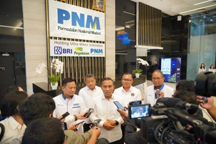 PT PNM dan BNPT Bahas Rencana Pemberdayaan Kewirausahaan untuk Mitra Deradikalisasi. (Foto: Dok. PNM)