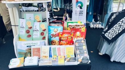 UMKM Binaan Peruri Mejeng di Kuala Lumpur Malaysia (FOTO:Dok Peruri)