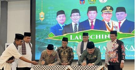 Kemenag Resmikan Padang Sebagai Kota Wakaf ke-6 di Indonesia (FOTO:Dok Kemenag)