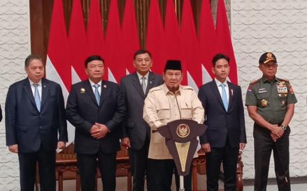 Prabowo: Pemerintah Masih Bekerja di Malam Tahun Baru (foto mnc media)