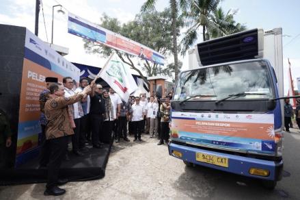 Mendag Lepas Ekspor Kacang Tunggak dan Produk Perikanan ke Belanda Senilai Rp63,2 Miliar. (Foto: Dok. Kemendag)