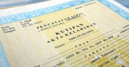 Ketahui Letak Nomor Registrasi Akta Lahir dan Contohnya. (Foto: MNC Media)