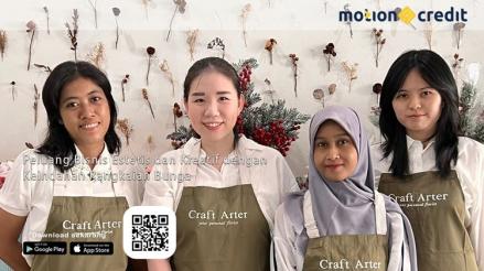 Peluang bisnis di dunia kreatif terus berkembang, terutama di bidang florist yang semakin diminati masyarakat. (Foto: MNC Media)