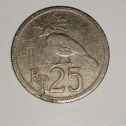 Uang Koin 25 Rupiah Gambar Cendrawasih Laku Berapa?  Ini Kisarannya
