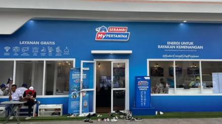 Bantu Perlancar Momen Libur Nataru, Pertamina Sediakan 'Pitstop Nyaman' Bagi Pengendara (foto: MNC media)