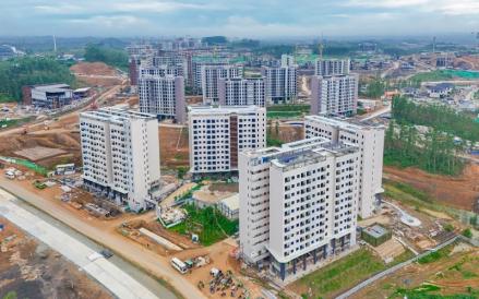 Otorita IKN mengumumkan dua konsorsium investor asal AS dan Korsel berencana membangun puluhan tower rusun di ibu kota baru. (Foto: Dok. OIKN)
