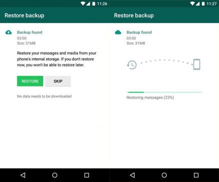 Cara Restore Chat WhatsApp, Pastikan Data Sudah Dicadangkan. (Foto: MNC Media) 