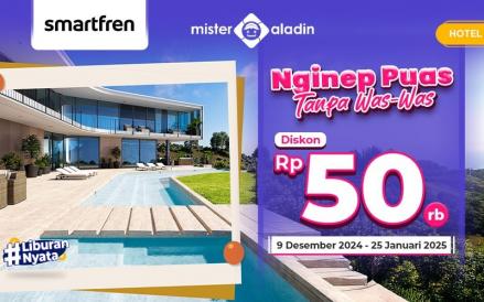 Dapatkan Diskon Rp50.000 dari Smartfren, Liburan Tambah Hemat dan Seru