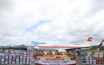 Indonesia Sends Humanitarian Assistance for Earthquake Victims in Vanuatu. (Photo: BNPB)