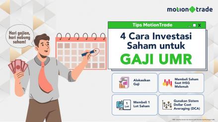 Tips MotionTrade: Empat Cara Investasi Saham untuk Gaji UMR (FOTO:MNC Media)