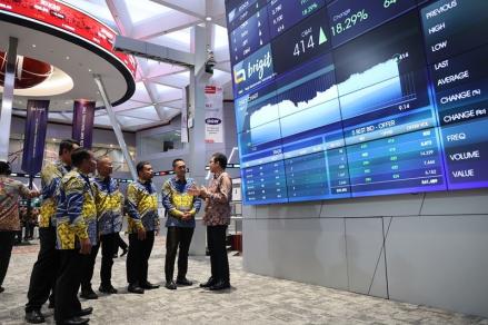 Listing Perdana, Waran Brigit Biofarmaka (OBAT-W) Terbang 236 Persen (foto dok bei)