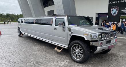 Cek Spesifikasi Hummer H2 Limousine Milik Klub Sepak Bola JDT Malaysia, Harganya Rp3,6 Miliaran (FOTO:Dok Ist)