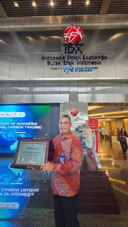 Mutuagung Lestari (MUTU) Partisipasi dalam Perdagangan Perdana Bursa Karbon Indonesia (FOTO:Dok Ist)