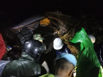Tanah Longsor di Bali, Delapan Orang Meninggal Dunia (FOTO:Dok Ist)