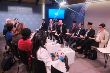Menlu Sugiono Hadiri World Economic Forum 2025, Ini Agendanya. (Foto: Kemlu)