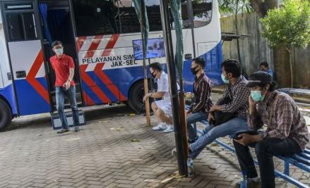 Bayar Pajak Telat di Samsat Keliling, Apakah Bisa? (Foto: MNC Media)