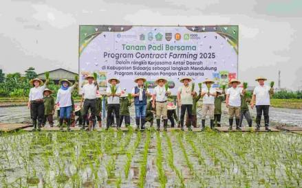 Pemprov DKI Jakarta perkuat kerja sama ketahanan pangan dengan Pemprov Jawa Timur.