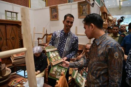 Gibran Hadir di INACRAFT 2025, Dorong Inovasi untuk Perkembangan UMKM dan Kerajinan. (Foto: Biro Pers Setwapres)