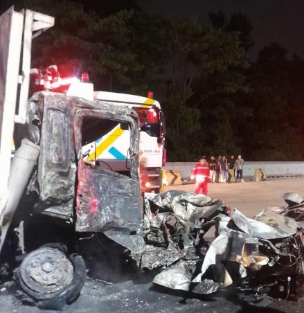 Kemenhub Ungkap Kronologi Kecelakaan Maut di Tol Ciawi, Delapan Orang Tewas (foto mnc media)