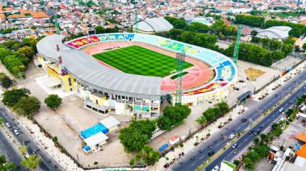 Kementerian PU Targetkan Pembangunan Tiga Stadion Sepak Bola Rampung di 2025. Foto: MNC Media.