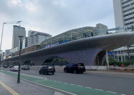 Ini Pilihan Tempat Parkir Mobil di Bundaran HI. (Foto: MNC Media)   