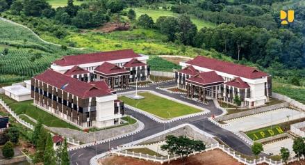 Kemen PU menyebut pembangunan Kampus Institut Pemerintahan Dalam Negeri (IPDN) di Sumedang, Jawa Barat sudah selesai. (foto: Istimewa)