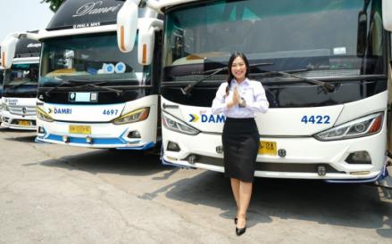 Perum Damri resmi membuka rute perjalanan baru Senayan Park-Bandara Soekarno-Hatta. (Foto: Dok. Damri)