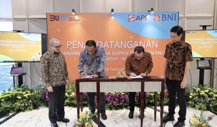 BNI (BBNI) Kucurkan Pembiayaan Supply Chain untuk Mitra APP Group (FOTO:Dok BNI)