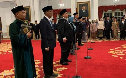 Ketua Badan Pengawasan Keuangan dan Pembangunan (BPKP)  Muhammad Yusuf Ateh