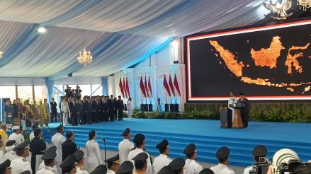 Prabowo Resmi Lantik 481 Kepala Daerah  (FOTO:MNC Media)